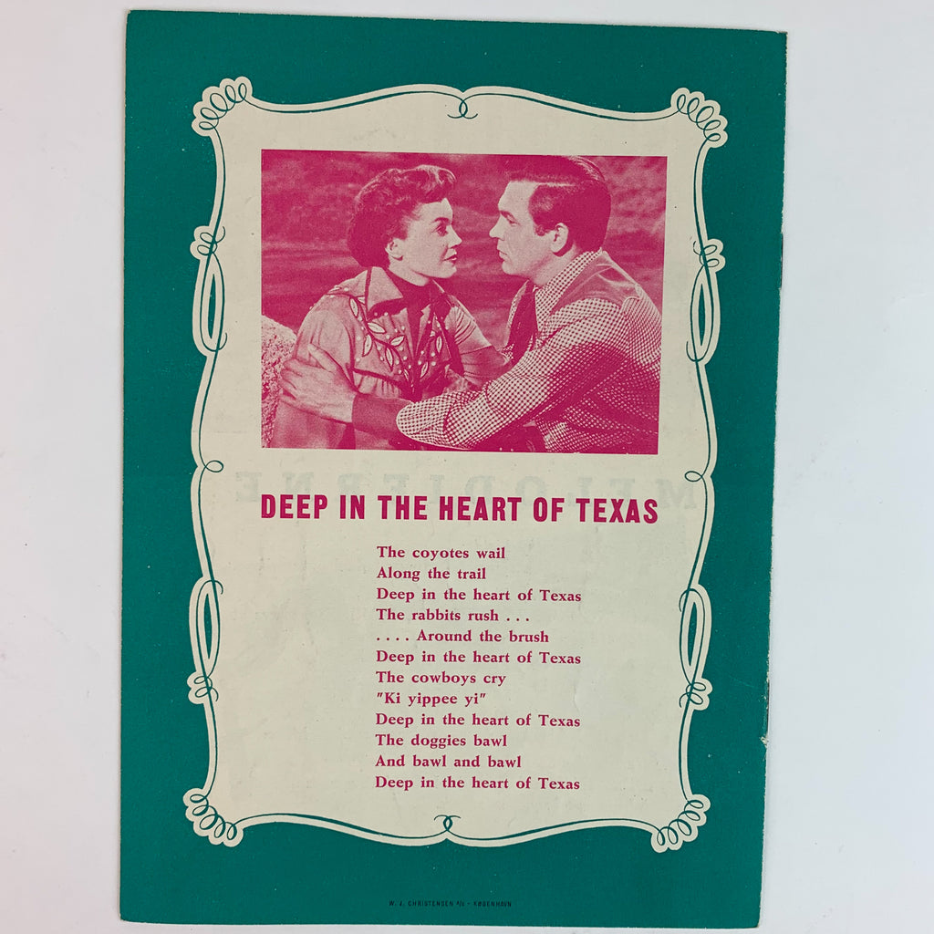 Muntre Millionaerer Esther Williams Red Skelton Technicolor Movie Program