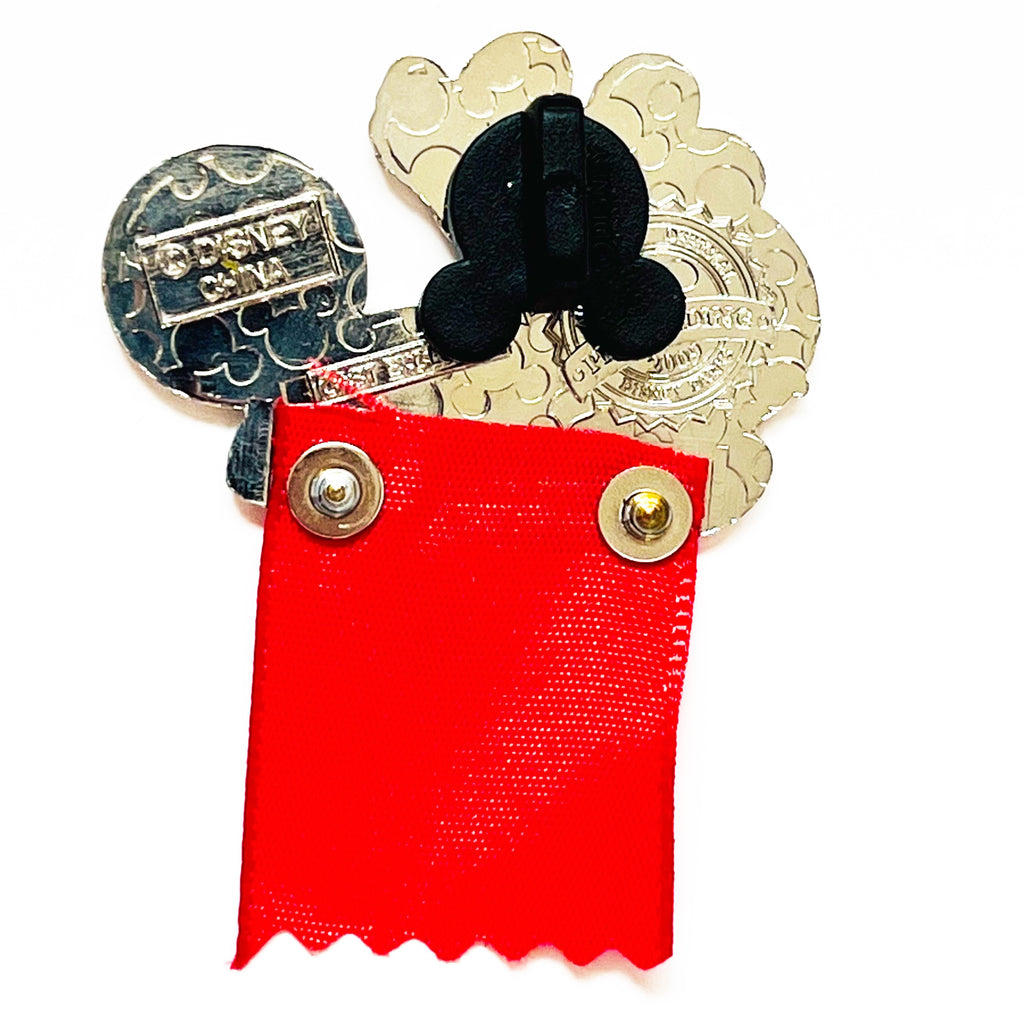 Disney Mickey Mouse Hat Cast Member Earned My Ears Banner Pin