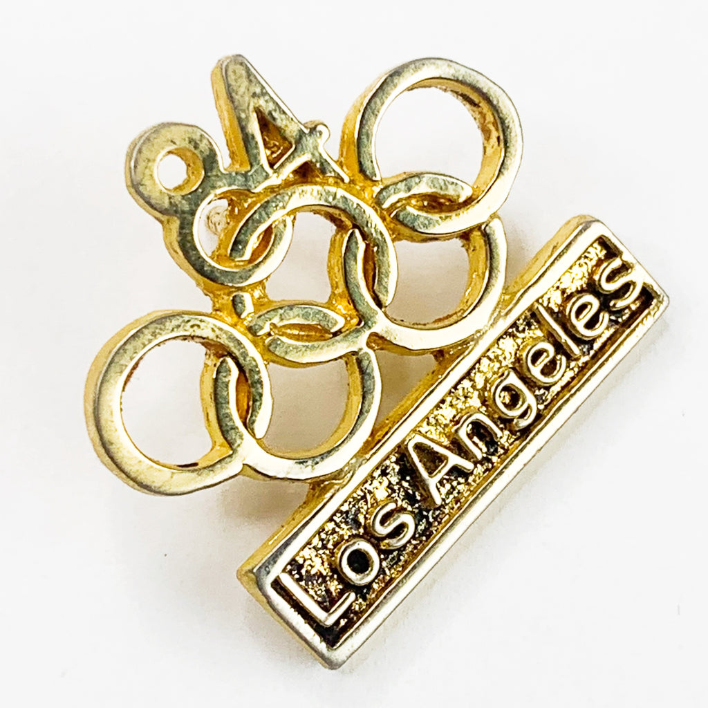 Vintage 1984 Los Angeles LA 84 Olympic Lapel Pin