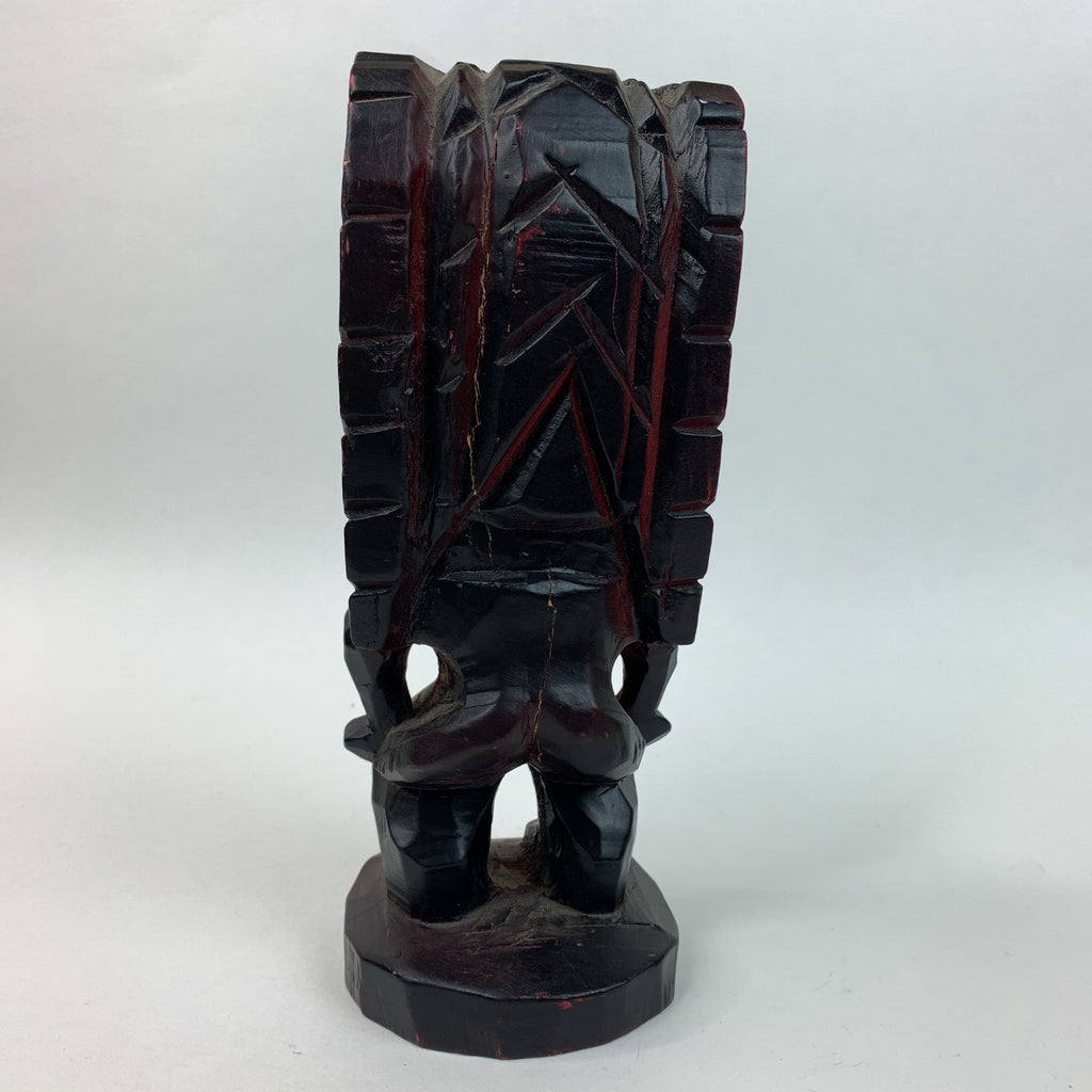 Tiki Wood Carved Statue