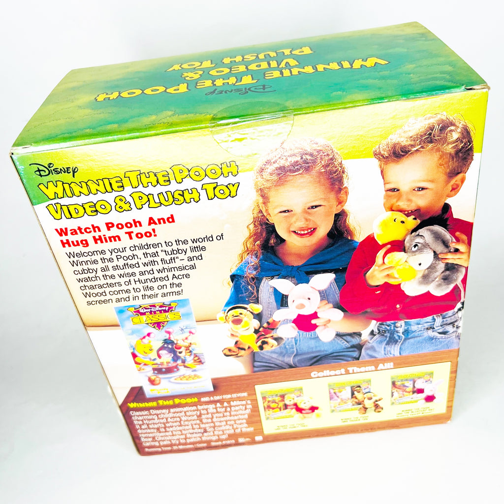 Disney Winnie The Pooh Video And Eeyore Plush Toy Set