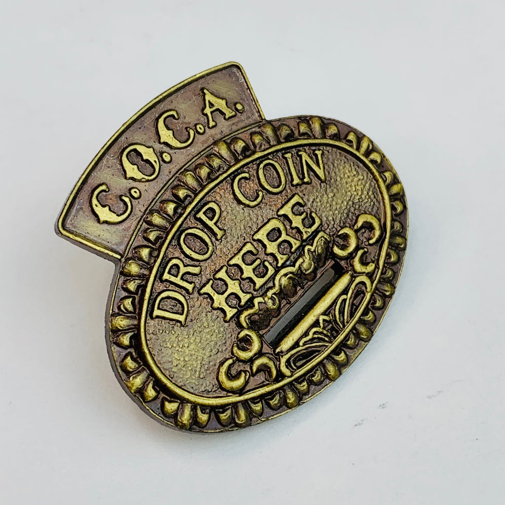 C.O.C.A Coin Operated Collectors Association Lapel Pin