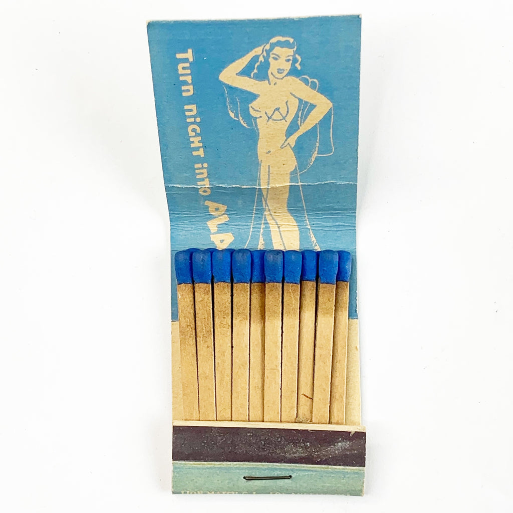 Vintage Costello’s Band Box Hollywood Matchbook