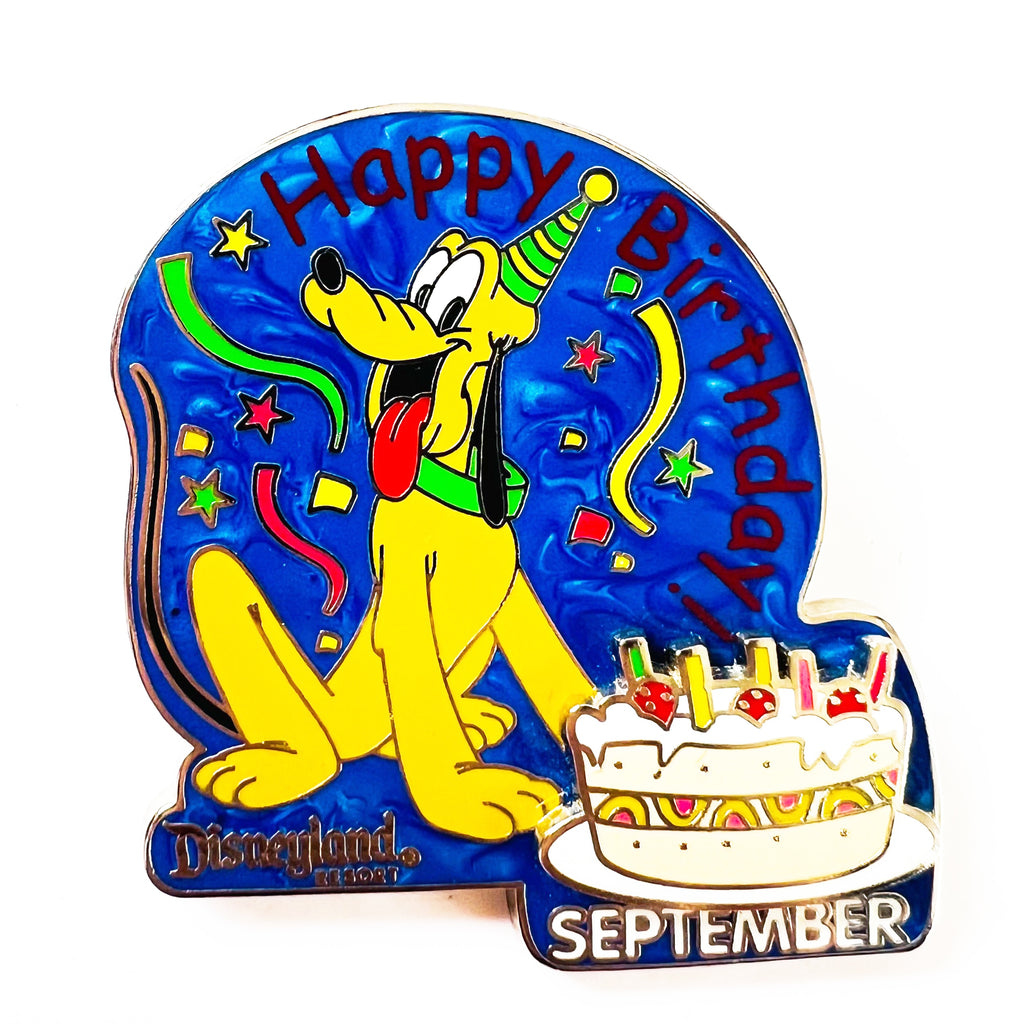 Disney DLR Birthday of the Month September Pluto Limited Edition 1000 Pin