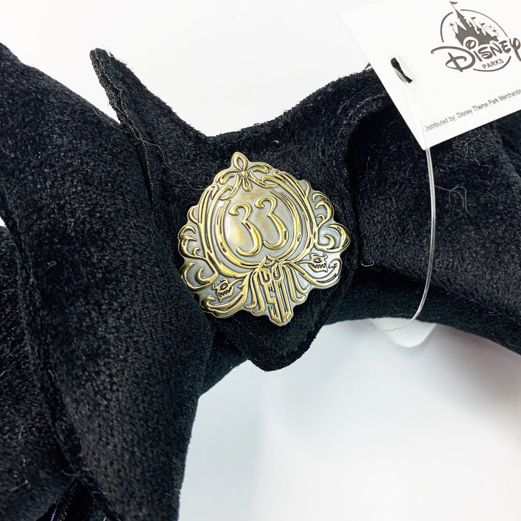 Disney Club 33 Haunted Mansion 50th Anniversary Minnie Mouse Ears + Bag