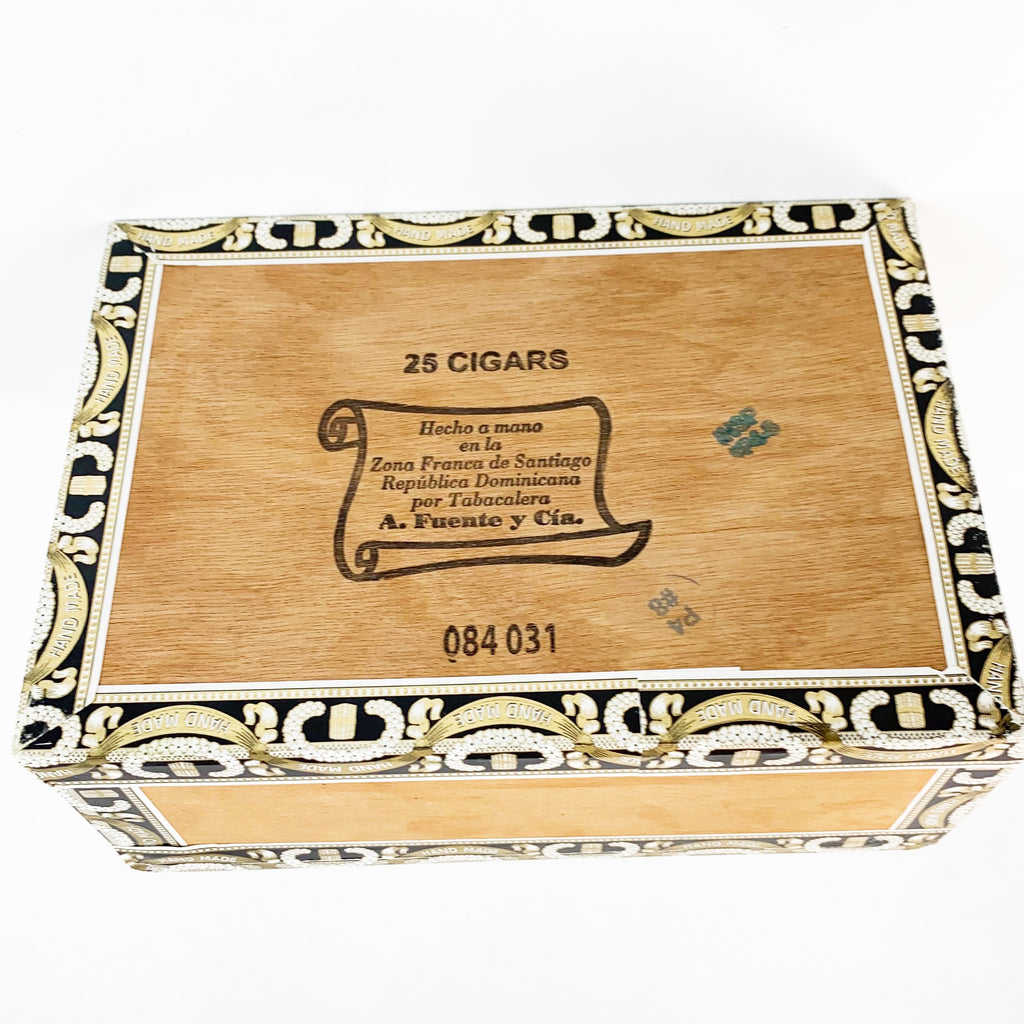 Arturo Fuente Cigar Paper & Wood Decorative Box