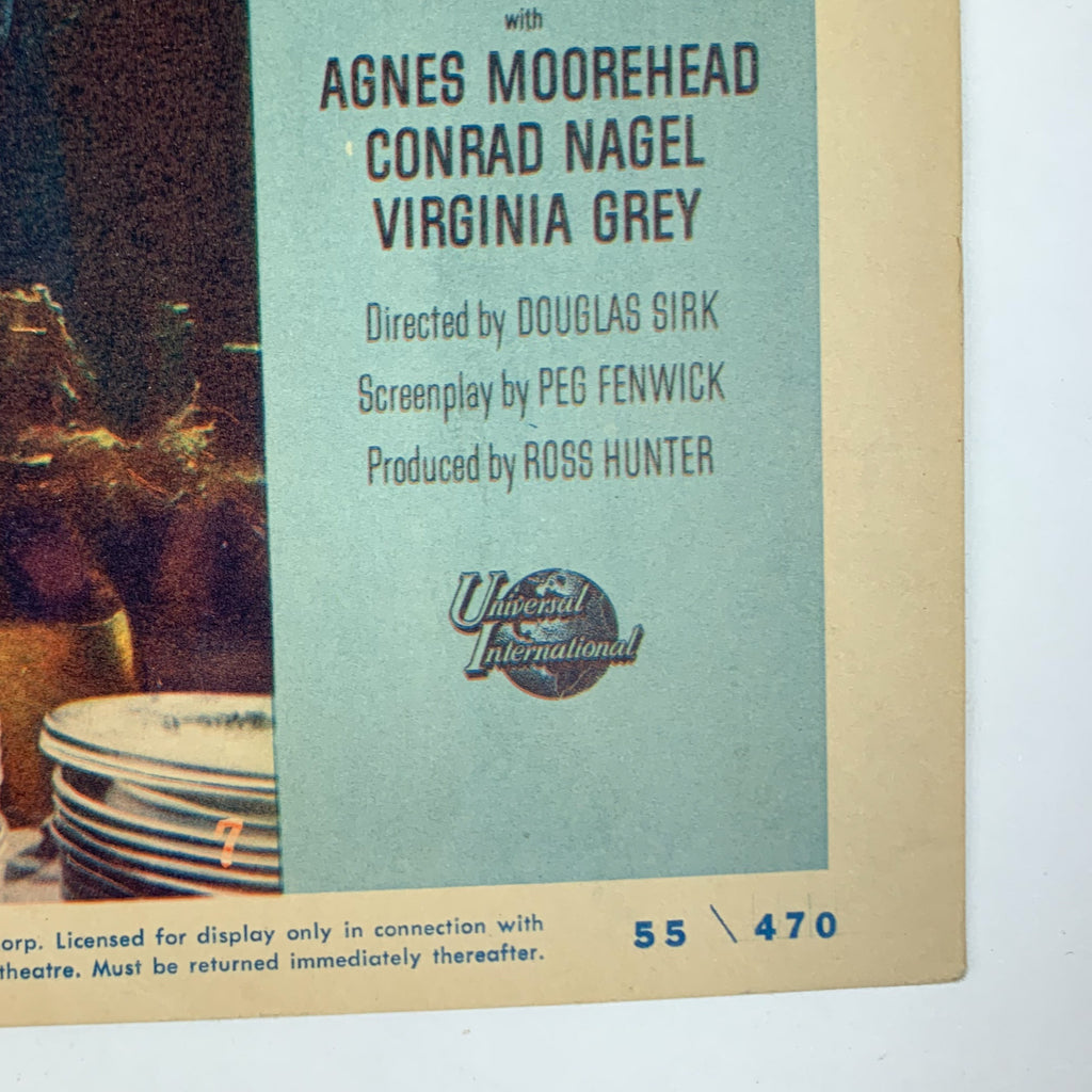 All That Heaven Allows 1955 Jane Wyman Rock Hudson Lobby Card