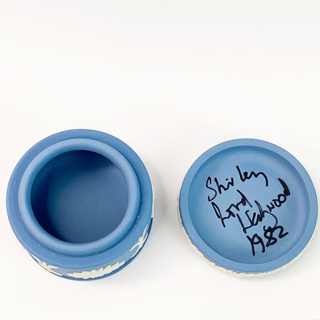 Vintage Wedgwood Jasperware English Jewelry Box