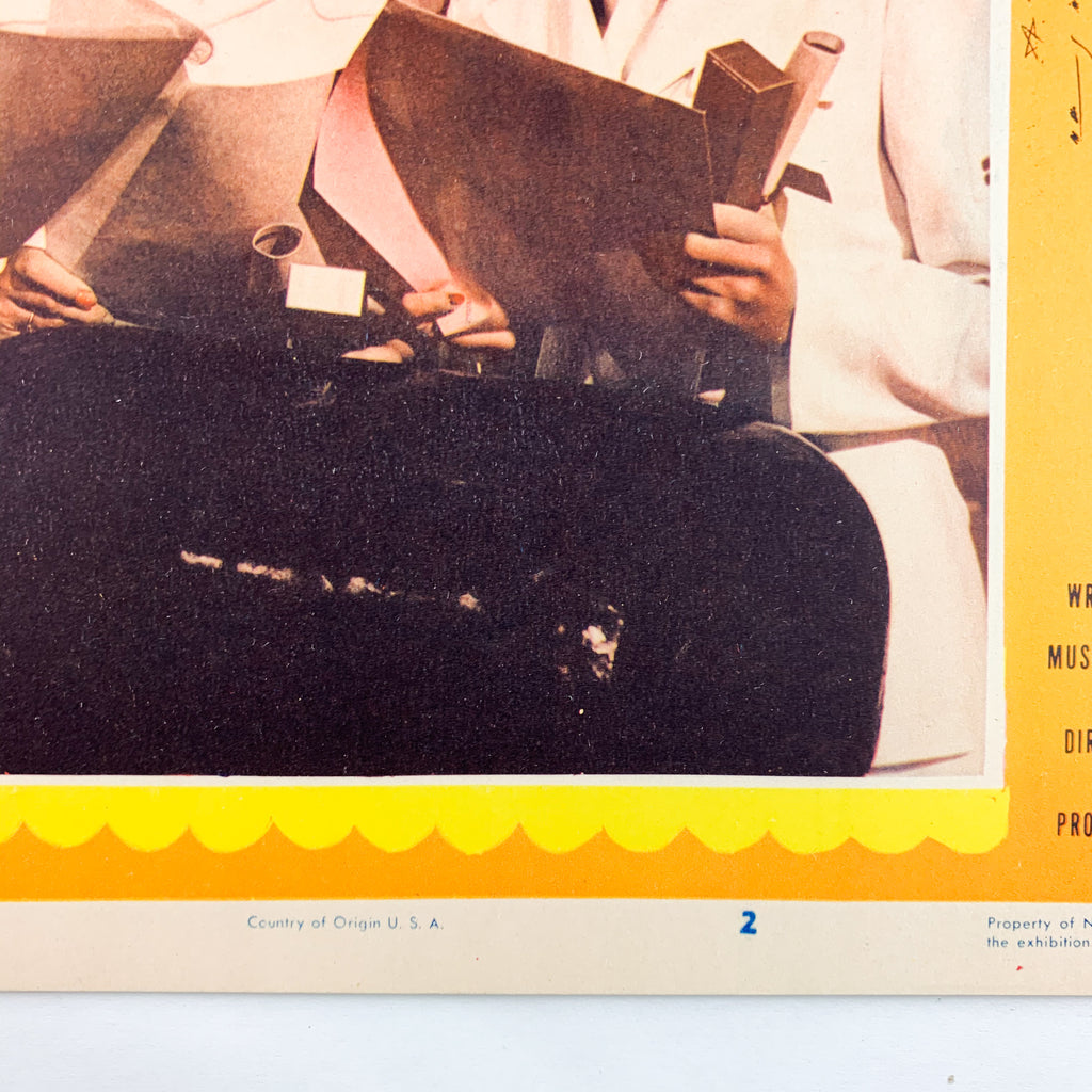 1952 Skirts Ahoy MGM Technicolor Esther Williams Lobby Card #2