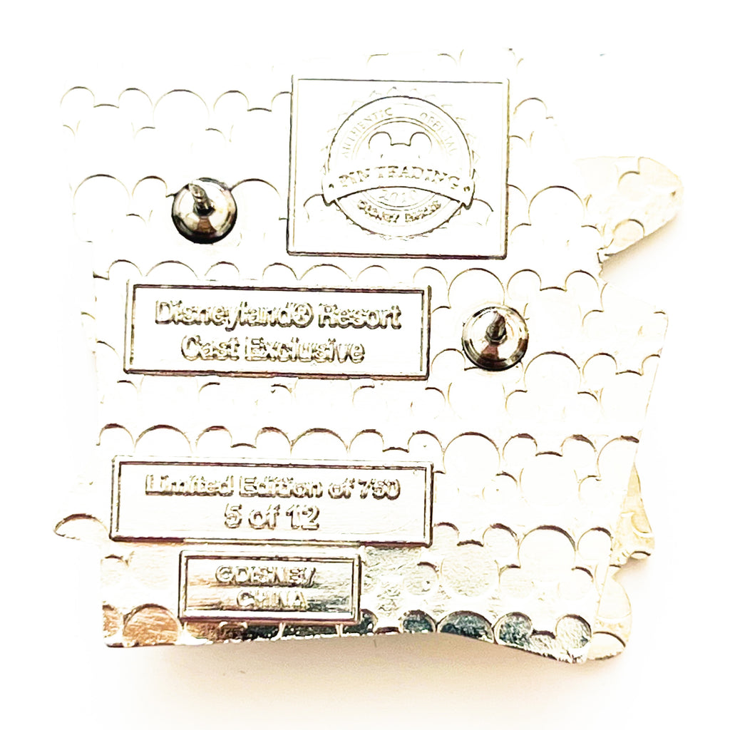 Disney Retro 3D Pink Flying Elephants Attraction 50th Dumbo LE 750 Pin