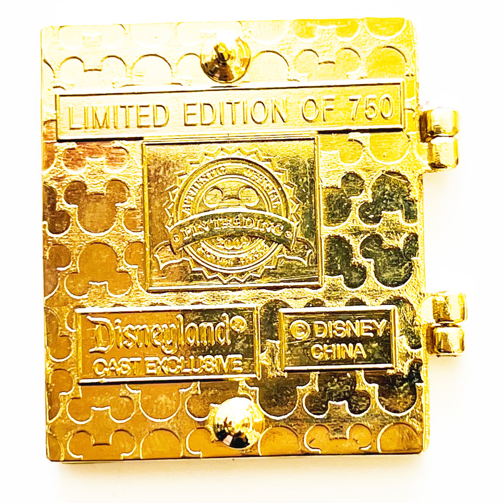 Disney DLR Big Thunder Mountain and Pluto Cast Attraction Hinge LE 750 Pin