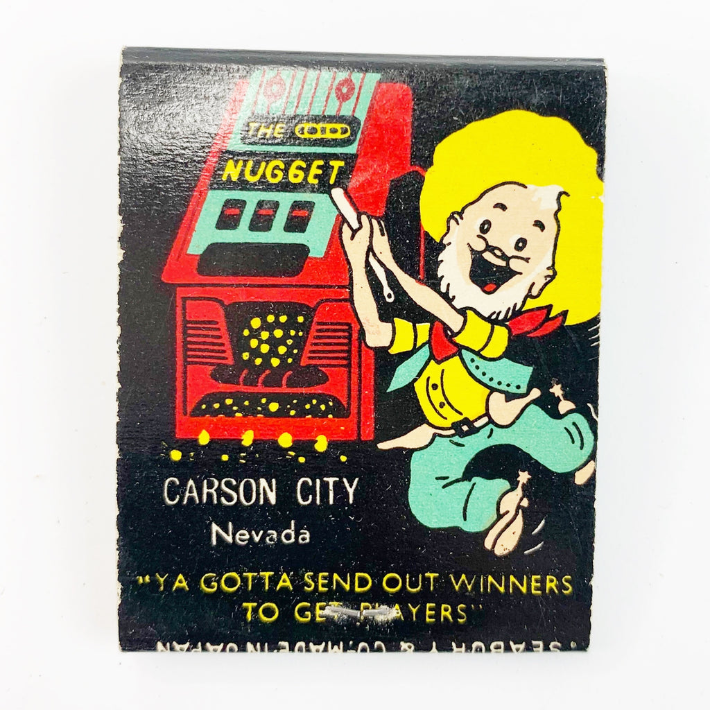 Vintage Nugget Carson City Nevada Matches