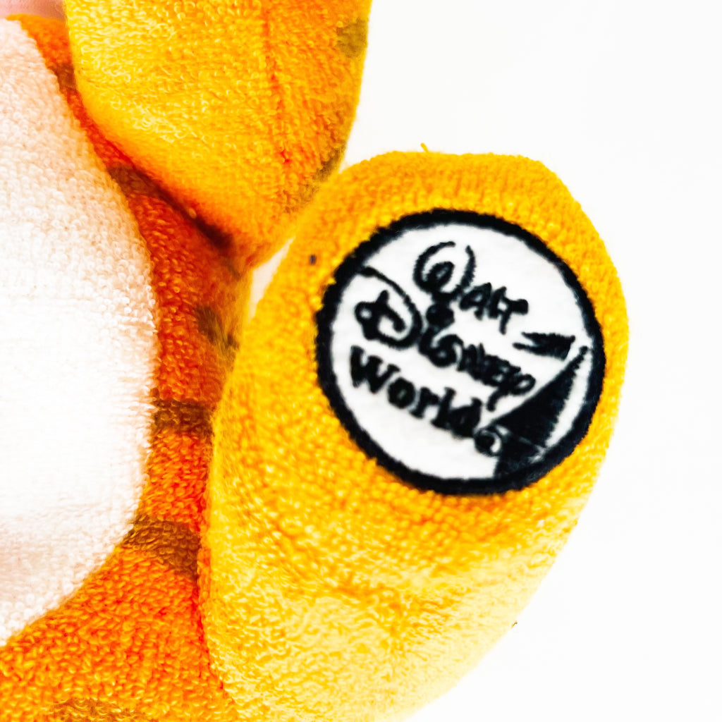 Walt Disney World BABY Tigger 8" Terry Cloth Stuffed Beanbag Plush