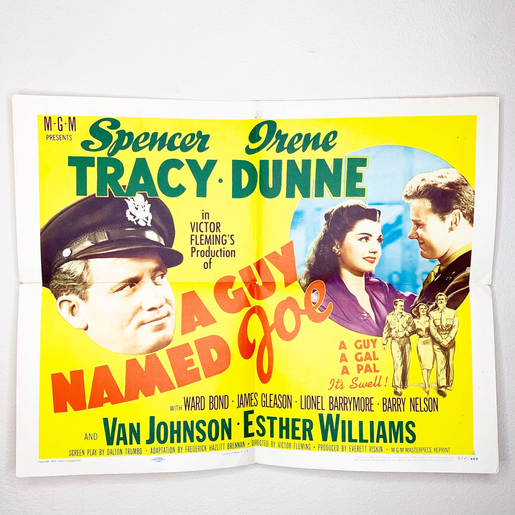 A Guy Named Joe Esther Williams Spencer Tracy MGM MasterPiece Reprint Poster