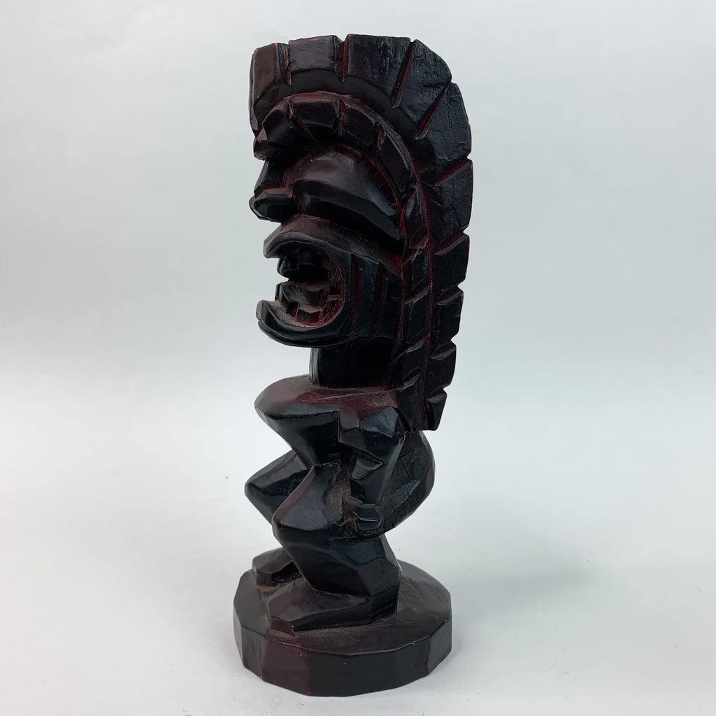 Tiki Wood Carved Statue