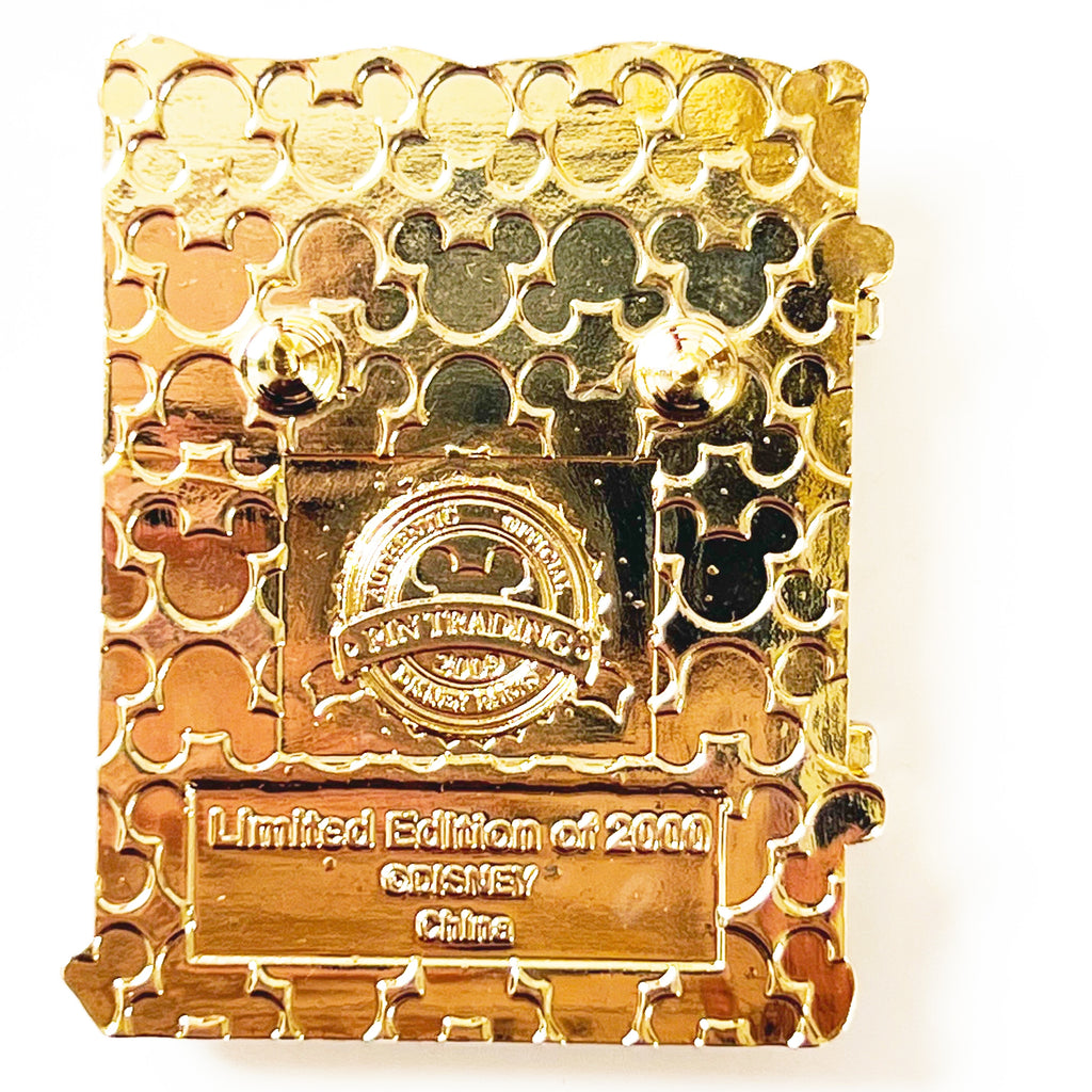 Disney Lilo & Stitch Happy Holidays 2009 Frosted Windows Hinge LE 2000 Pin