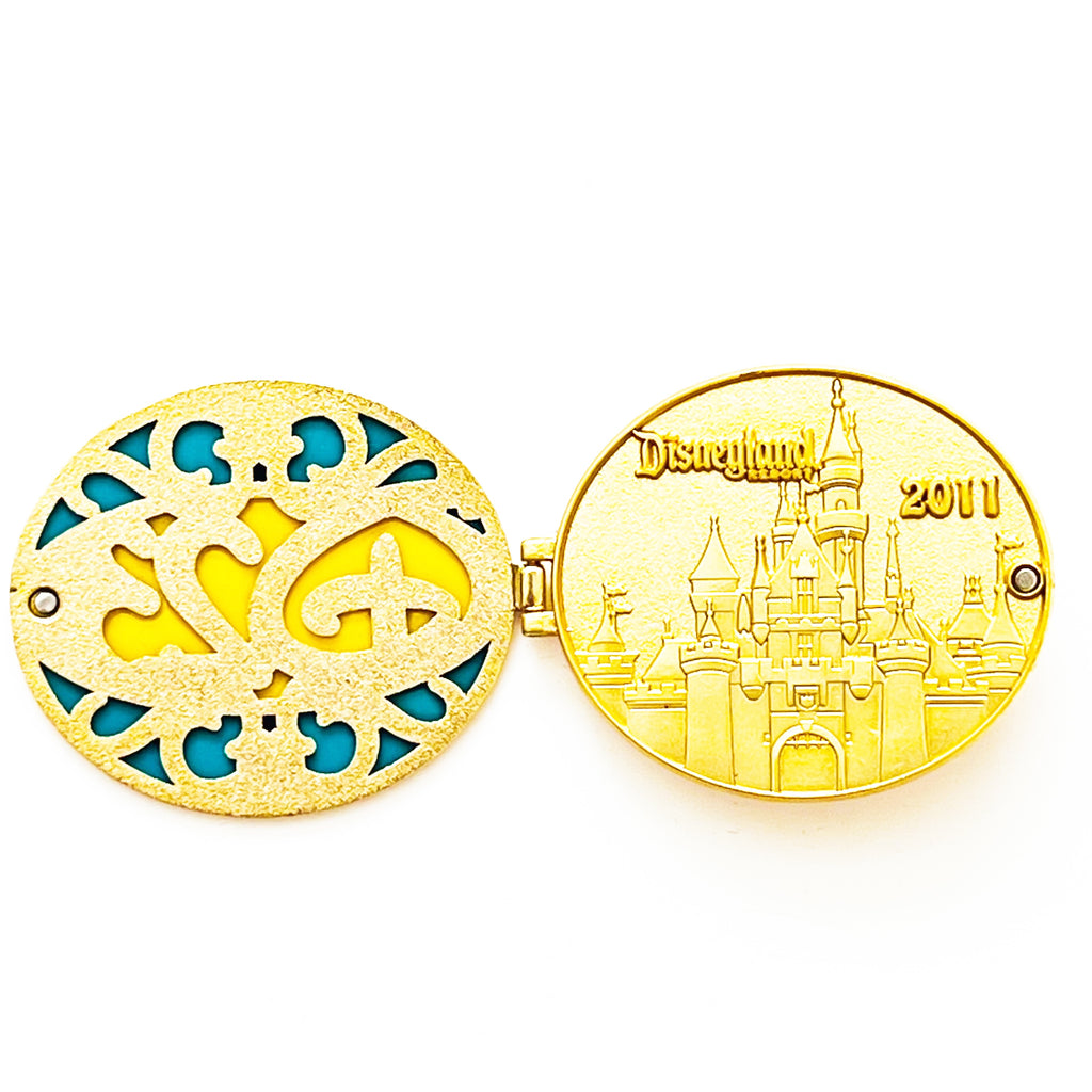 Disney DLR D23 Stained Glass Member Exclusive Hinged Pin