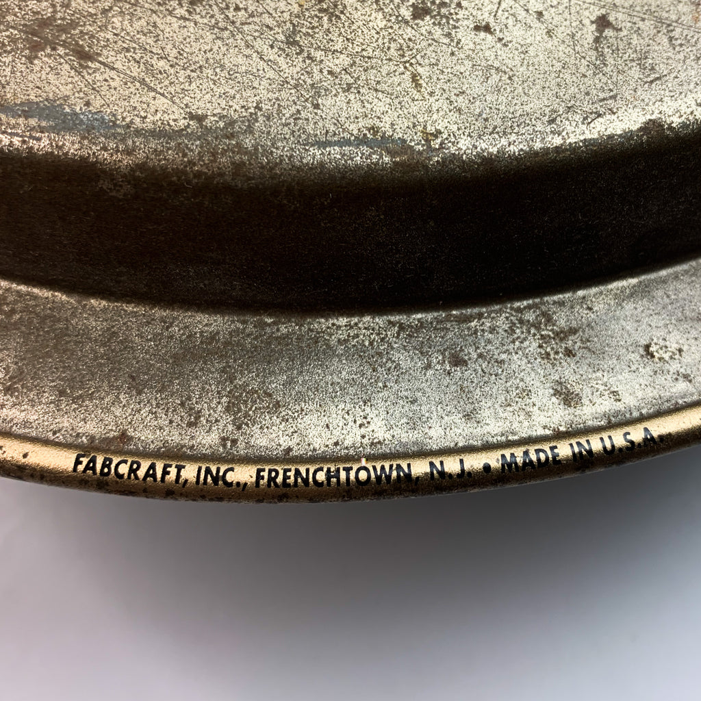 Vintage White Rock Fab Craft Tin Tray