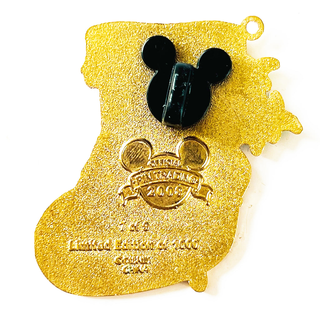 Disney Disneyland DLR 2008 Merry Christmas Stocking Goofy Limited Edition 1000 Pin