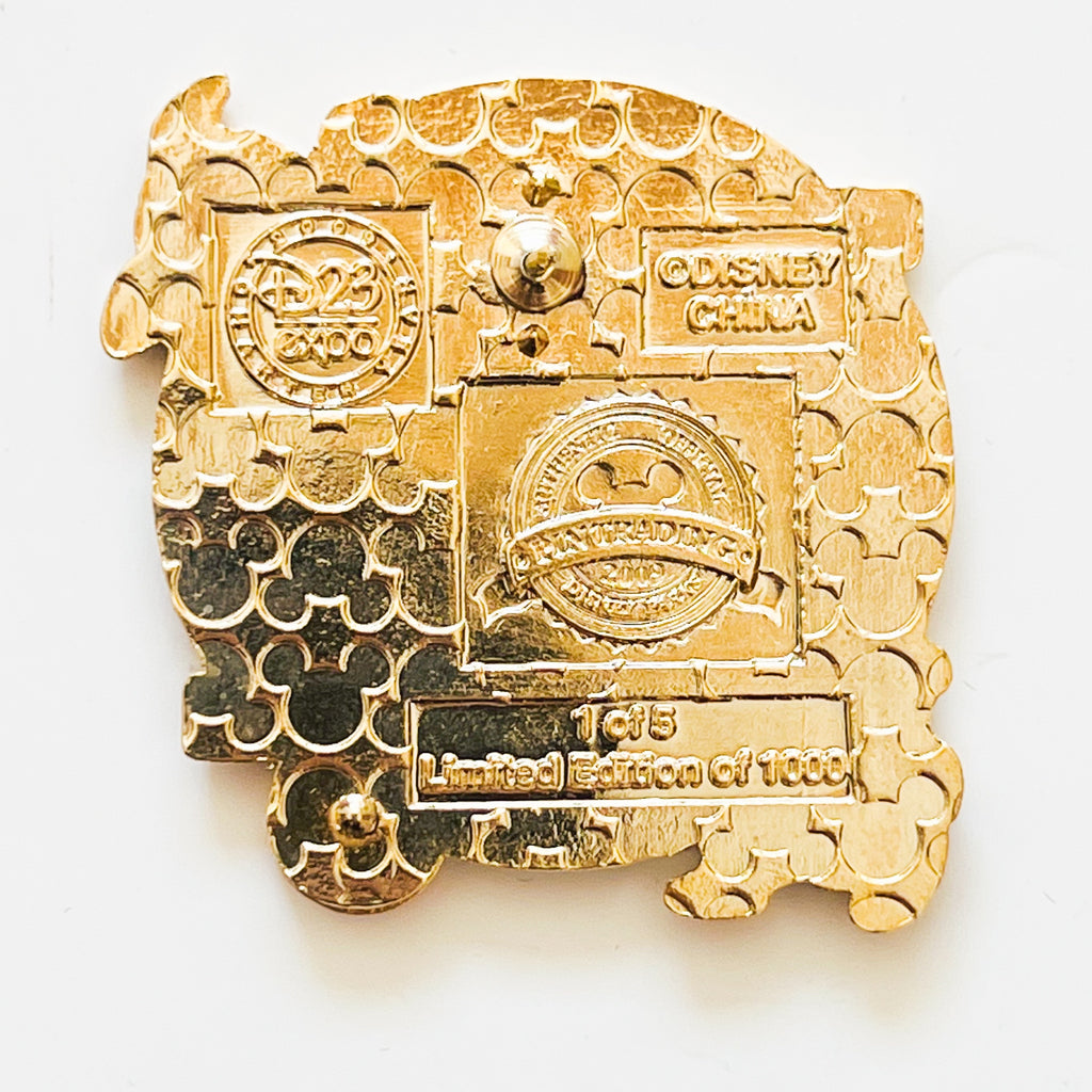 Disney D23 Expo One Man's Dream Animation Walt Chip Dale LE 1500 Pin