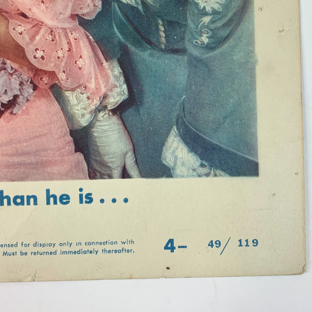 Take Me Out To The Ball Game 1949 Frank Sinatra Esther Williams Lobby Card