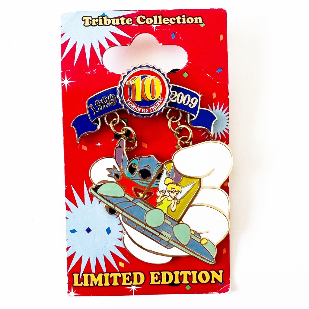 WDW Trading 10th Anniversary Tribute Tinks Quest Tomorrowland Disney Pin