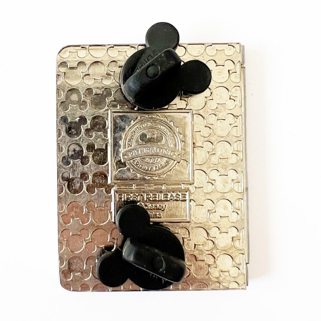 Disney DLR Disneyland Resort Passport Stitch Metal Hinged Pin