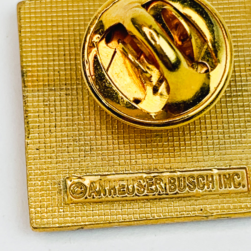 Vintage Team Budweiser USA Enamel Anheuser-Busch Beer Pin