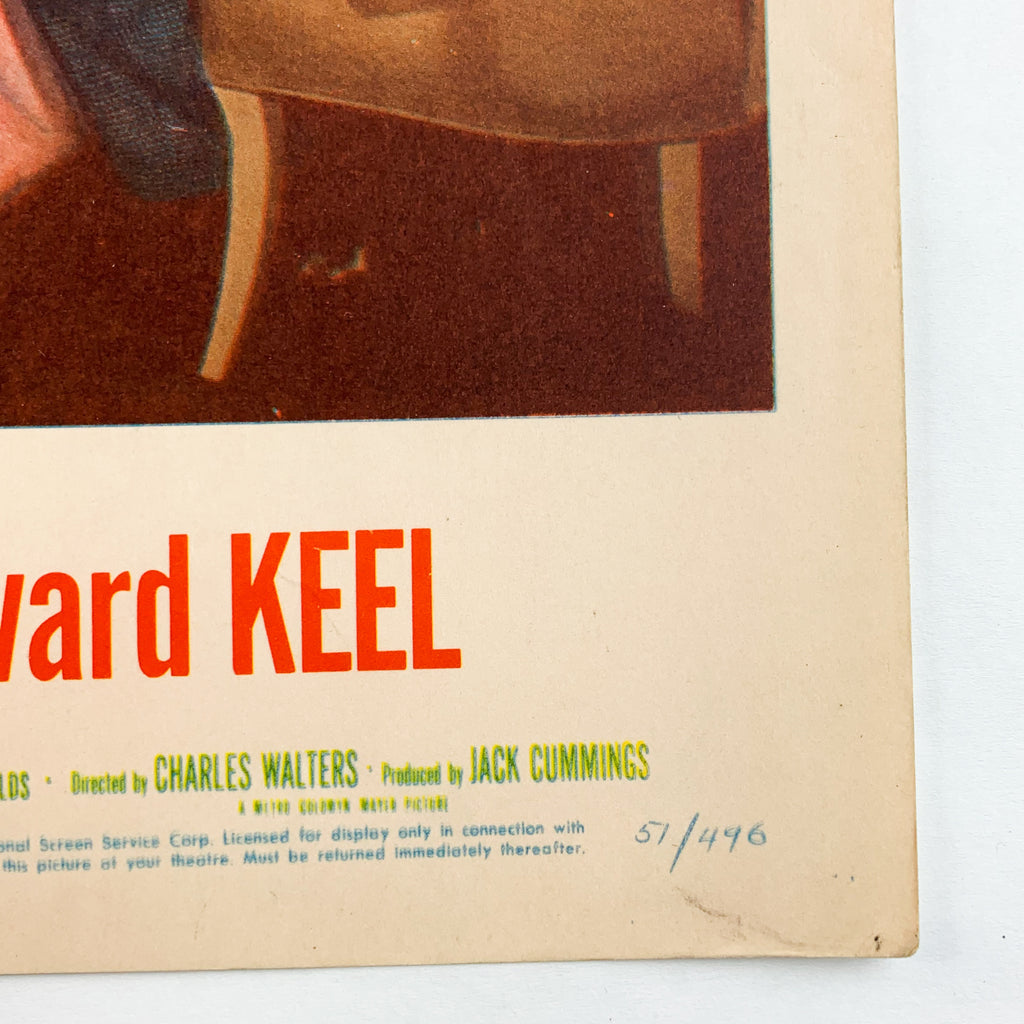 Texas Carnival 1951 MGM Musicals Esther Williams Red Skelton Lobby Card #3