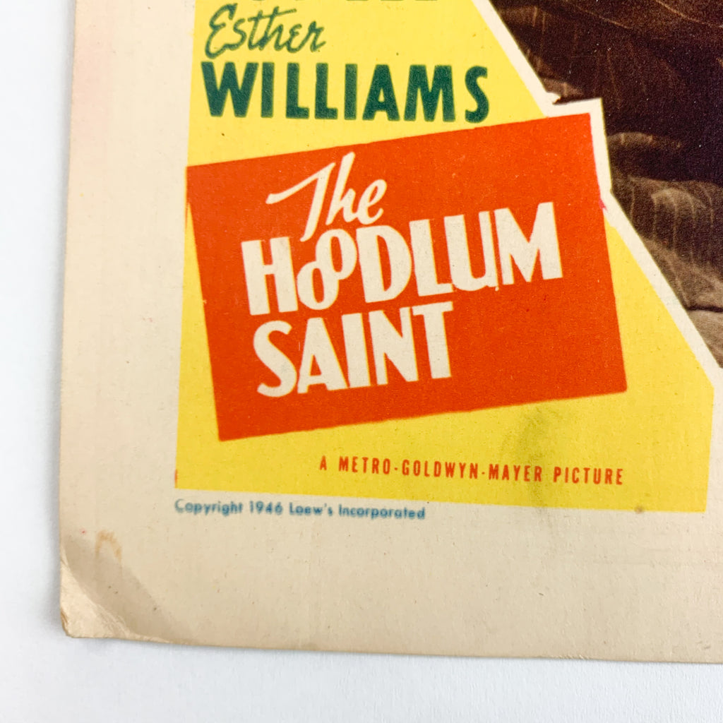 The Hoodlum Saint 1946 William Powell Esther Williams MGM Movie Actress Lobby #3