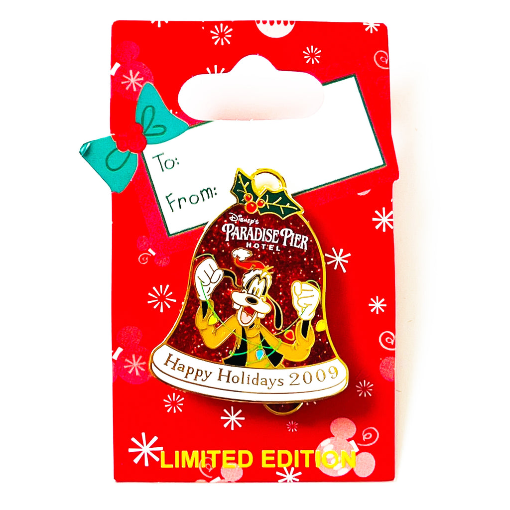 Disney Happy Holidays 2009 Paradise Pier Hotel Goofy LE 1000 Pin