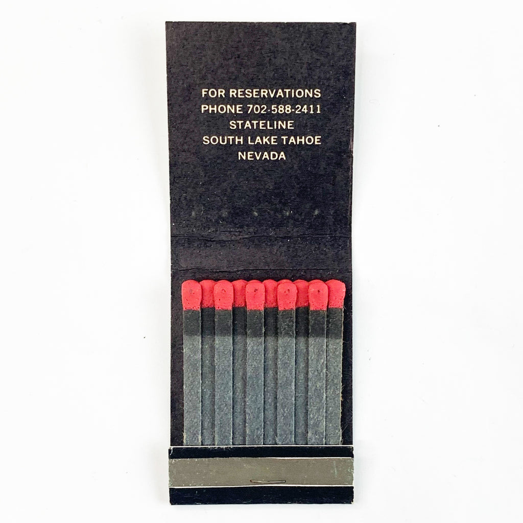 Harvey's Inn South Lake Tahoe Nevada Matchbook