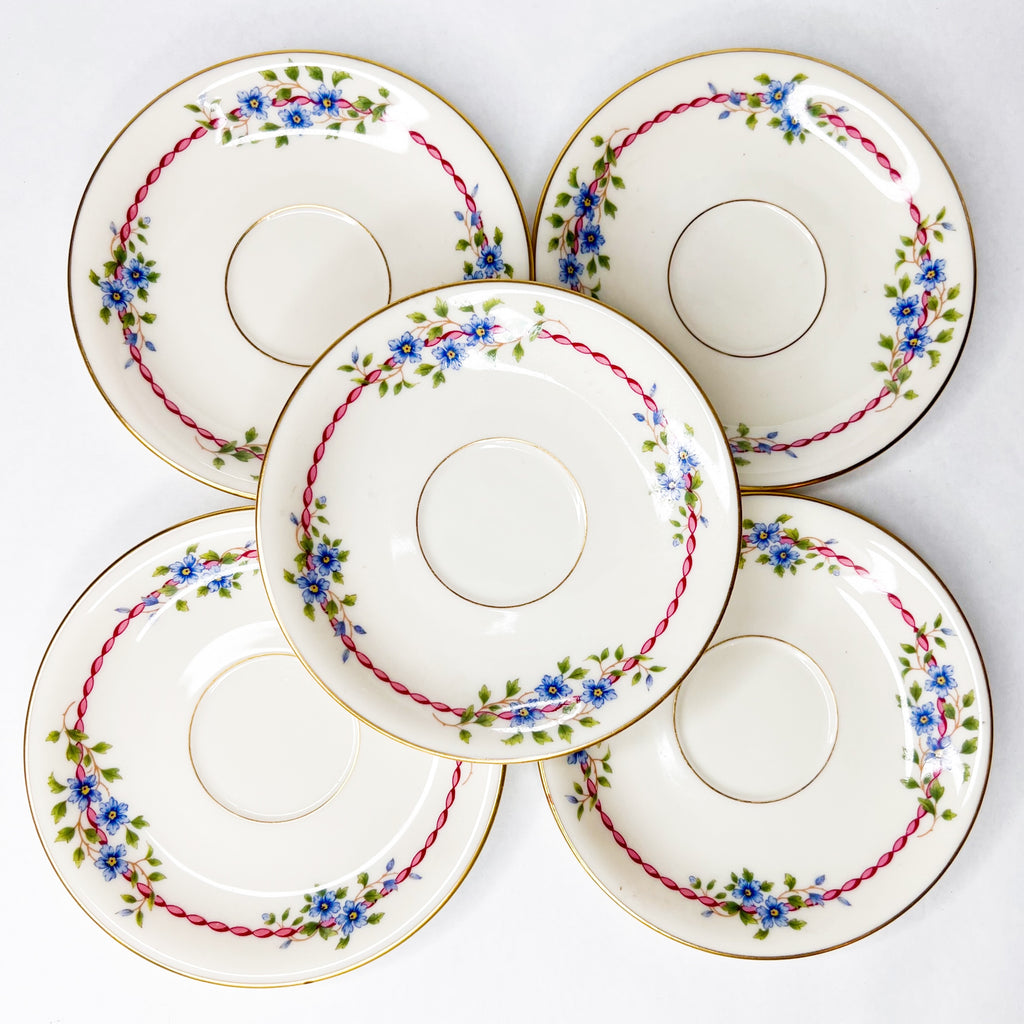 Vintage Lenox Belvidere USA Saucer Plates