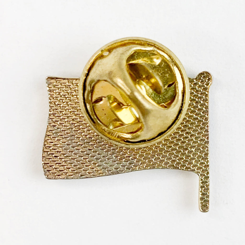 Vintage Winnipeg Flag Hat Lapel Pin