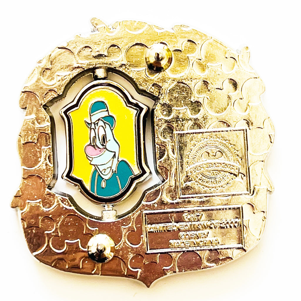 Disney Have A Laugh! Lonesome Ghosts Goofy Spinner Limited Edition 2000 Pin