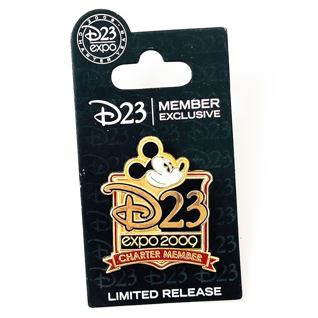 Disney D23 Expo Charter Member Mickey Limited Release Pin