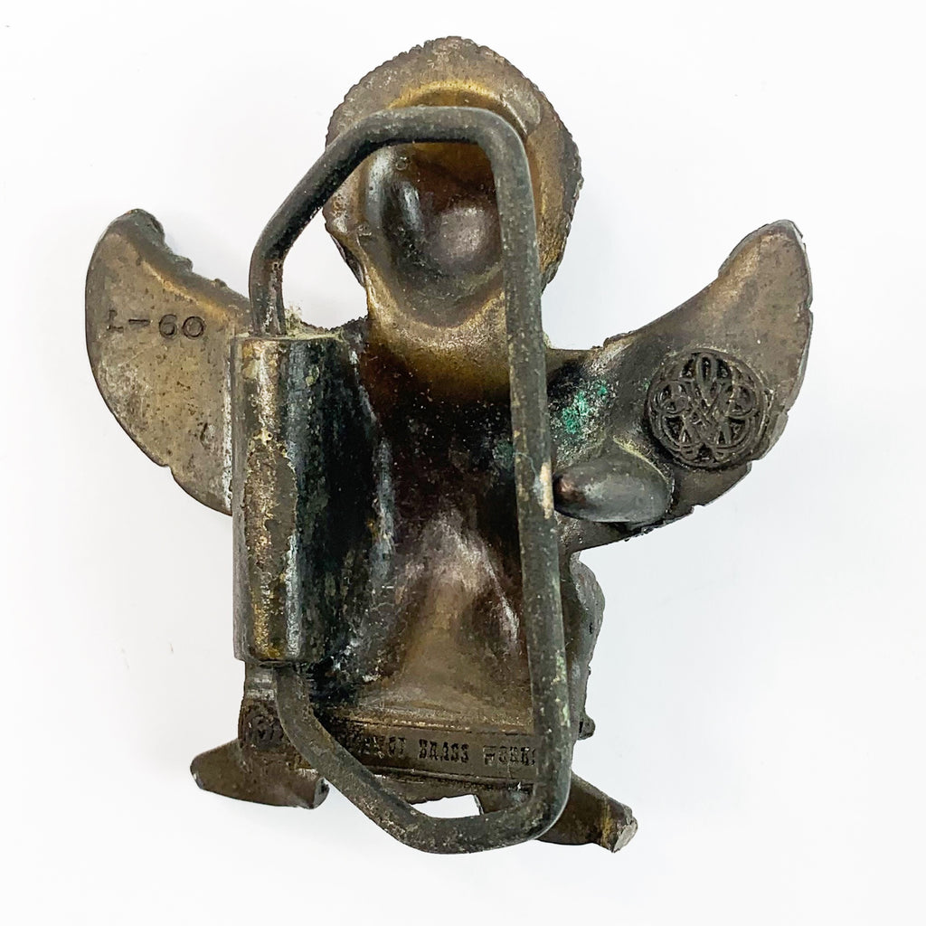 Vintage Bergamot Brass Works Bird Belt Buckle