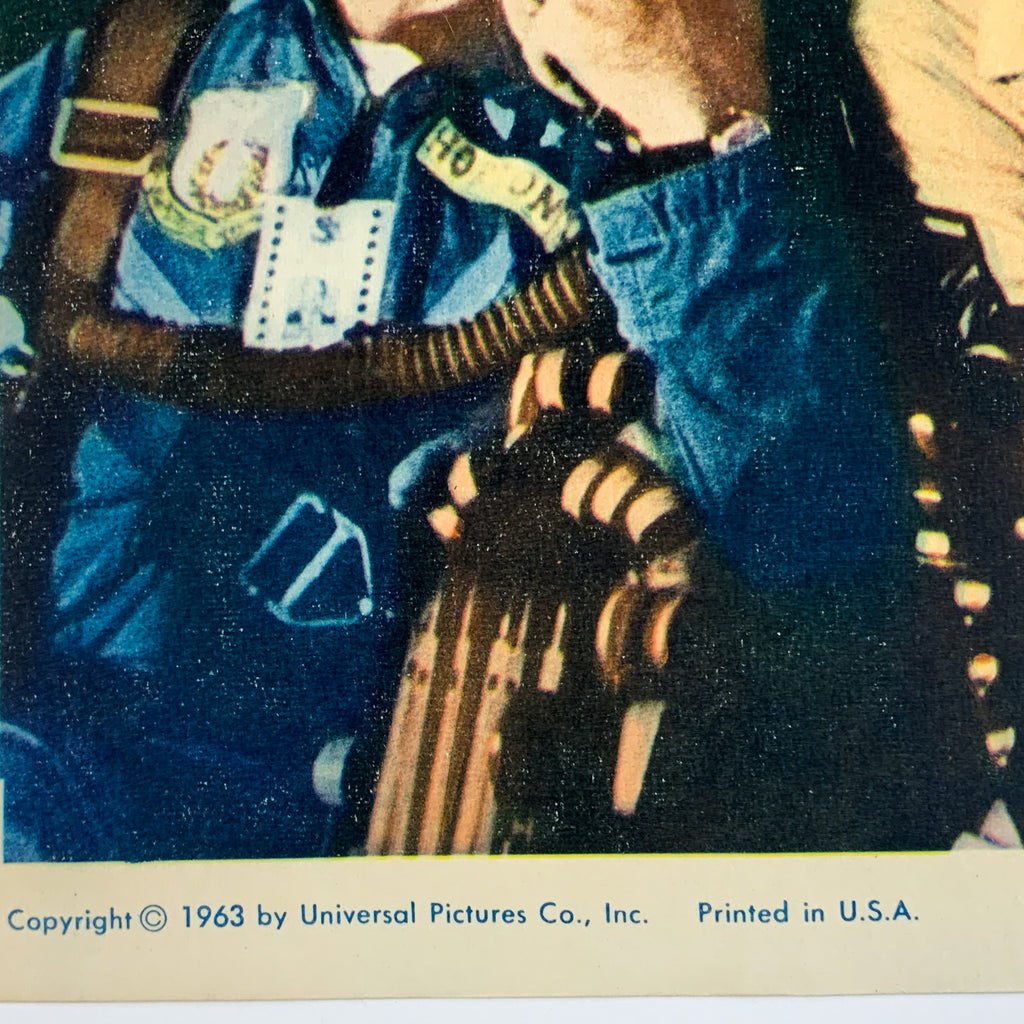 1963 A Gathering Of Eagles Rock Hudson Movie Lobby Card