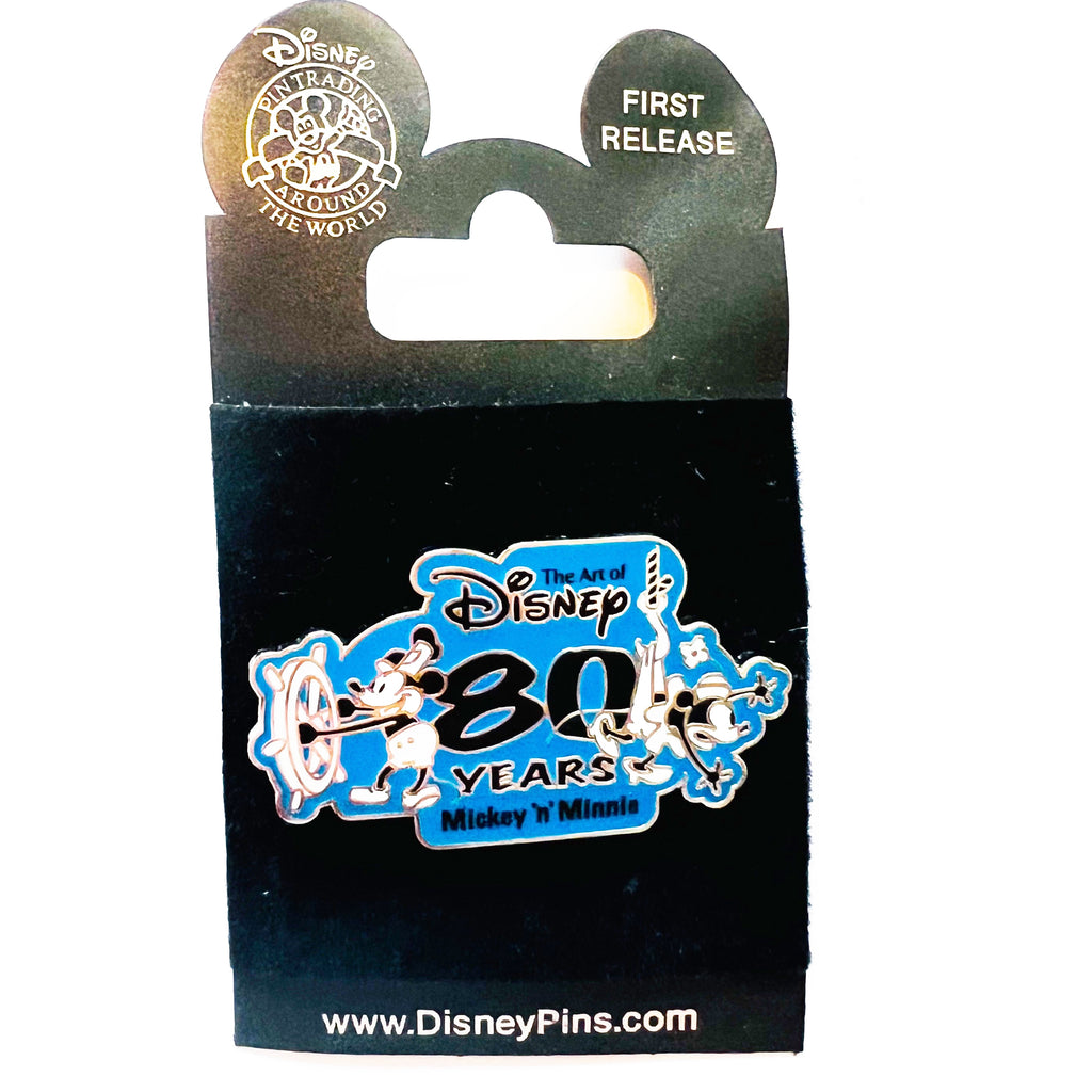 Disney Mickey 'n' Minnie 80 Years First Release Pin