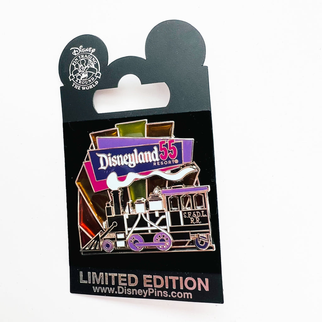 Disneyland 55th Anniversary Cast Exclusive Santa Fe & DL Railroad Train LE 750 Pin