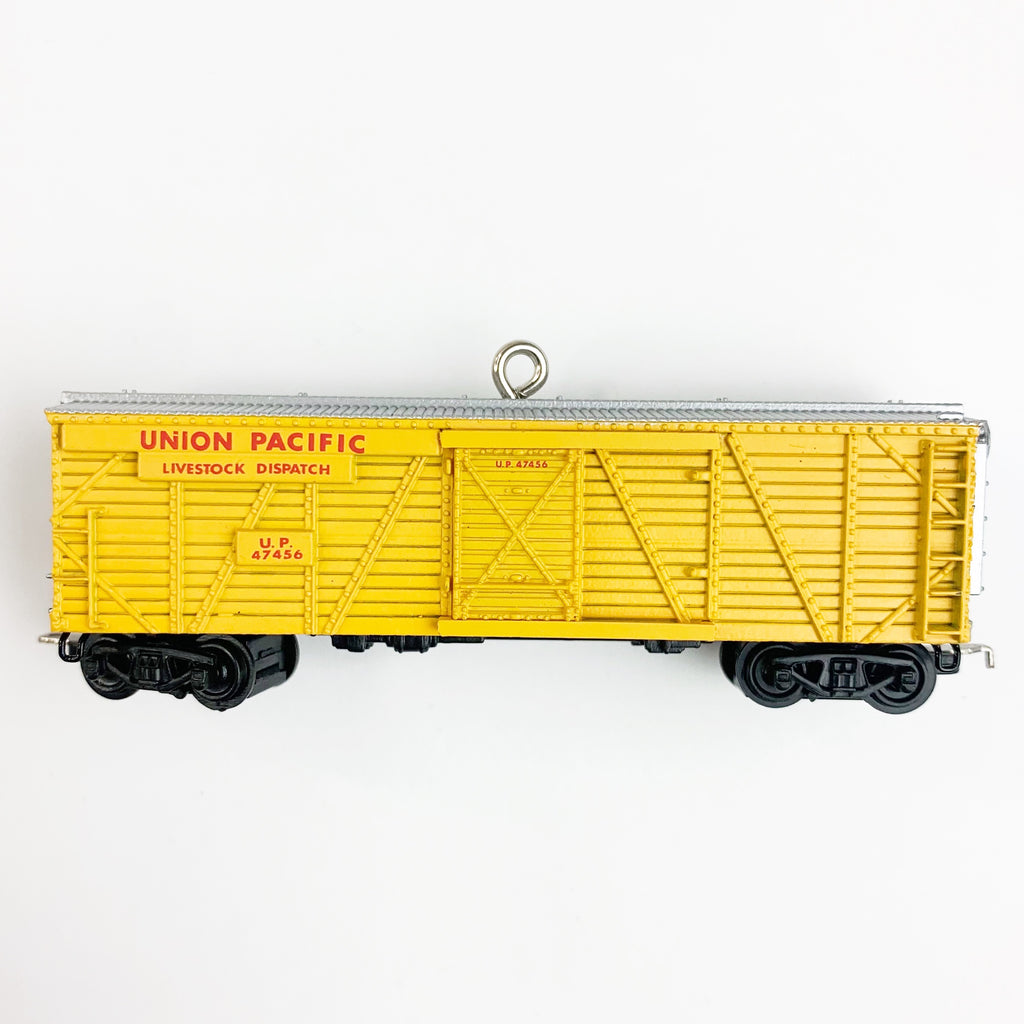 Hallmark Keepsake Ornament 2006 Lionel Trains Union Pacific Veranda Stockcar