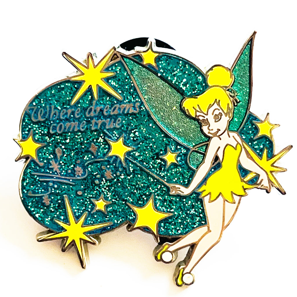 Disney Tinker Bell Where Dreams Come True Pixie Dust Pin