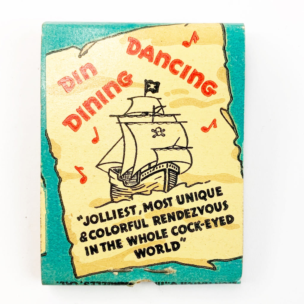 Vintage Pirates' Den Skull & Bones Bar Hollywood CA Matches