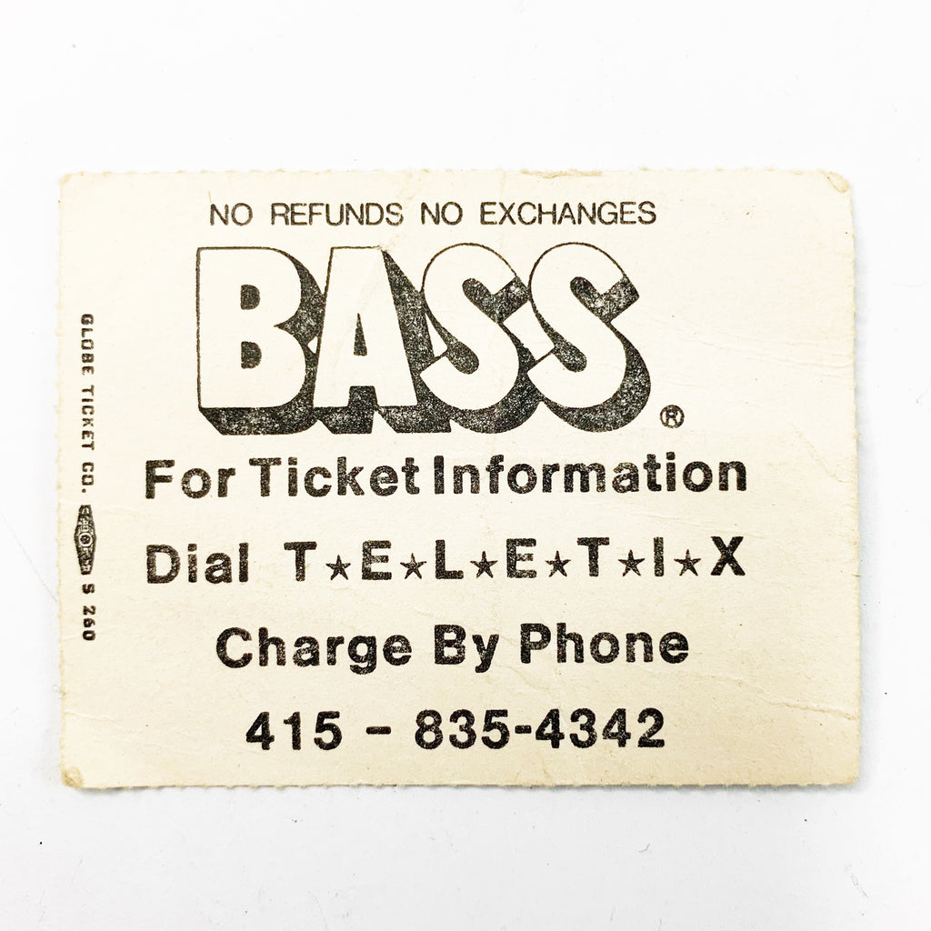 The Beach Boys Concert Ticket 1979 Greek Theater