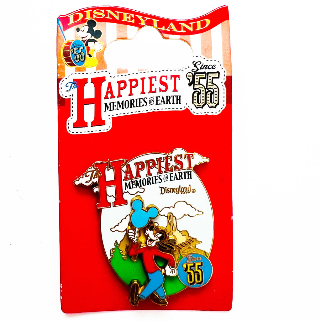 Disneyland Happiest Memories on Earth Collection Since 55 Goofy First Release Pin
