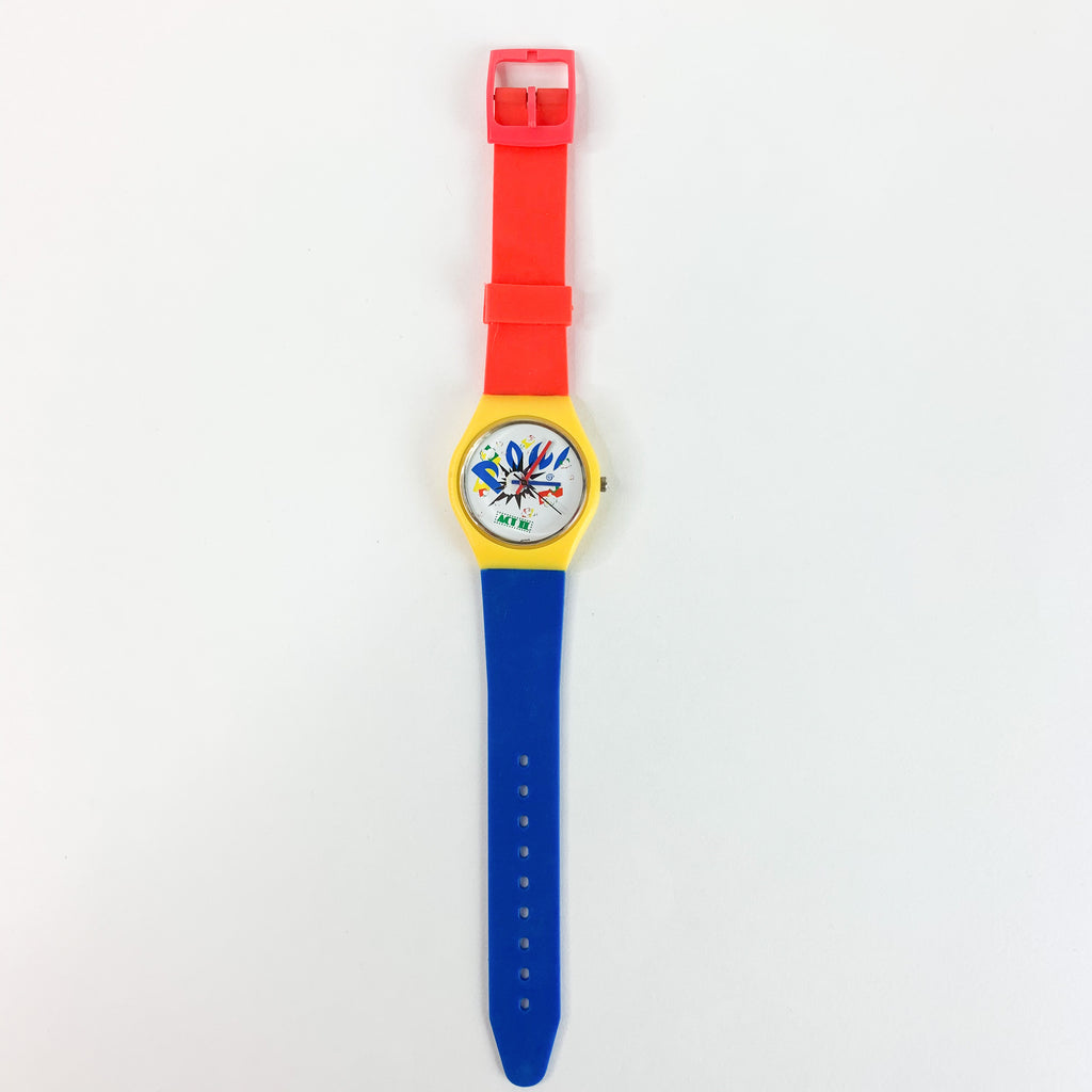 Vintage 90's ACT II POW! Popcorn Advertising Character Watch