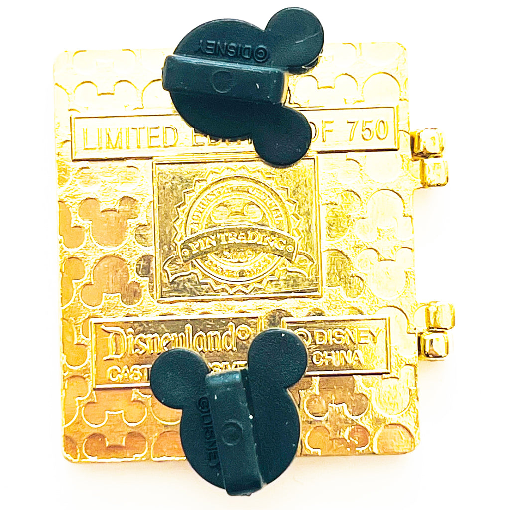 Disney WDW Cast Attractions Pin Enchanted Tiki Room Stitch Stained Glass LE 750 Pin