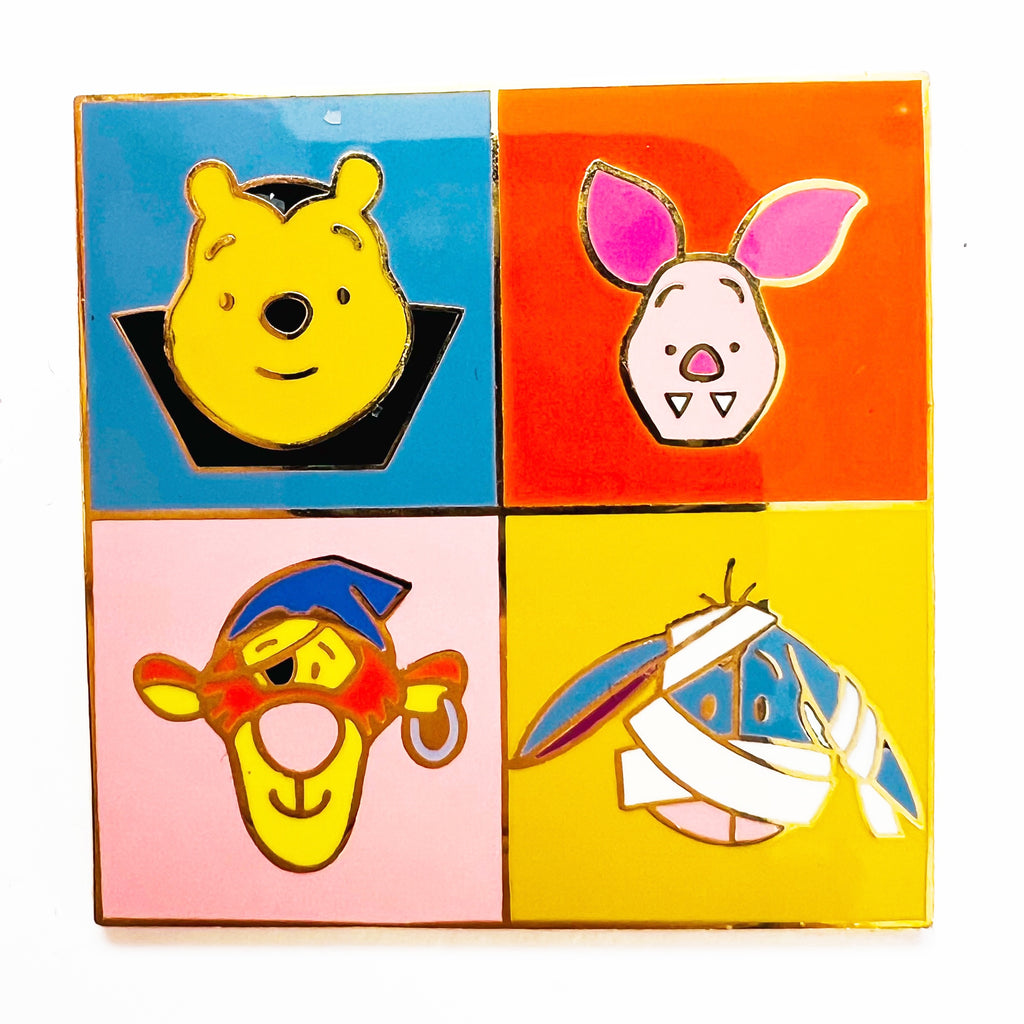 Disney Cast Member Pin Pooh Tigger Eeyore Piglet Halloween LE 3000 Pin