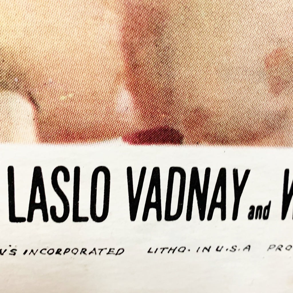 Easy To Love 1950 Esther Willams MGM Technicolor Musical Litho Movie Poster