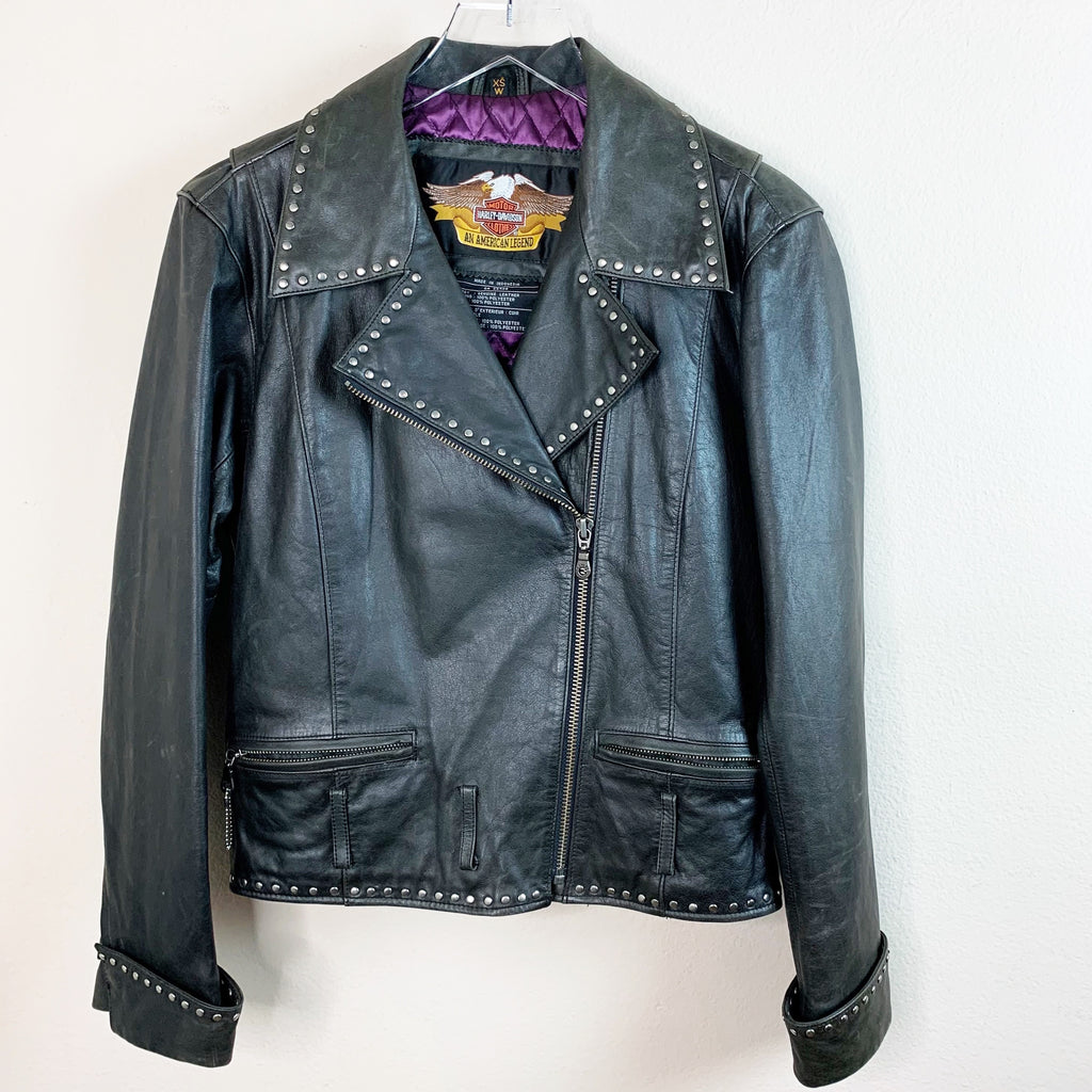 Harley Davidson Motorcycle Leather Jacket